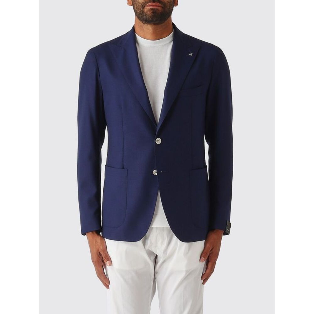 Tagliatore Blazer Men Royal Blue